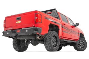 GMC Sierra 1500 Rear Bumper - Rough Country - LED - '07-'18